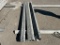 Assorted 8' ISC and Ws, Vertibrick, 6-12 Hole Pattern, Aluminum Concrete Forms