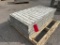 (5) Assorted 4' Textured Brick, 6-12 Hole Pattern, Precise Aluminum Concrete Forms