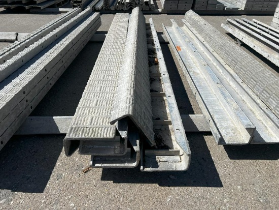 (5) 4" x 8" x 9' Nominal ISC, Vertibrick, 6-12 Hole Pattern, Wall-Ties Aluminum Concrete Forms