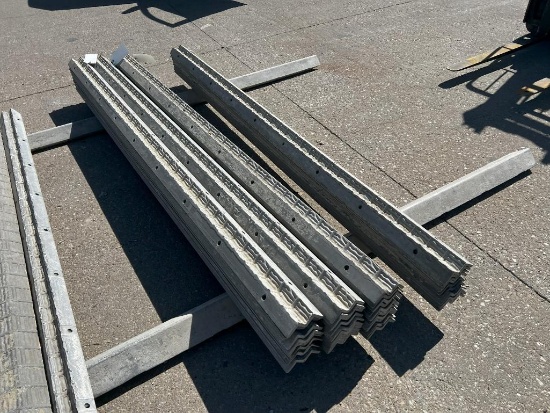 (10) 9' Ws Vertibrick, 6-12 Hole Pattern, Wall-Ties Aluminum Concrete Forms
