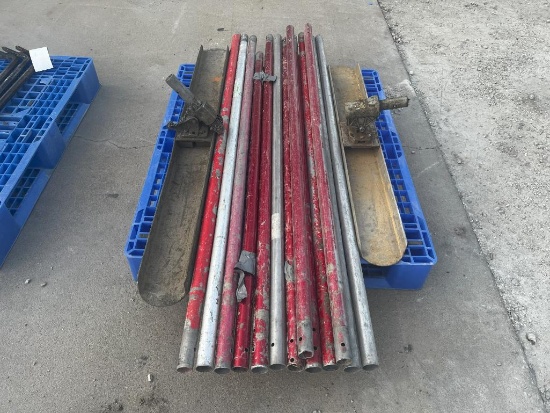 (2) Bull Floats and Handles