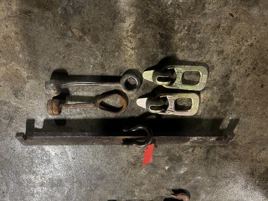 Assorted Lift Bars and Bell Hooks