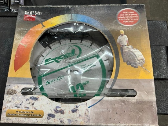 New Excel Soff-Cut 12" Diamond Blade
