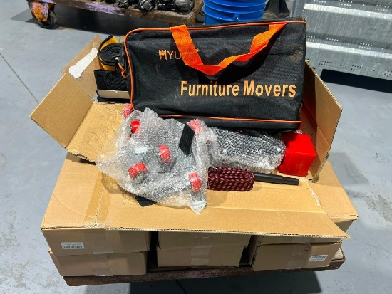 Pallet of New Furniture Mover Kits