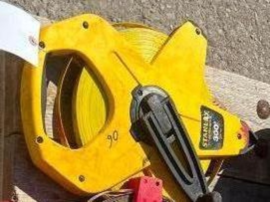 Stanley 300' PowerWinder Fiberglass Long Tape Measure
