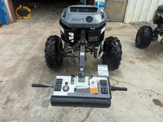 Somero Hose Hog with Robin 13.5 HP Gas Engine