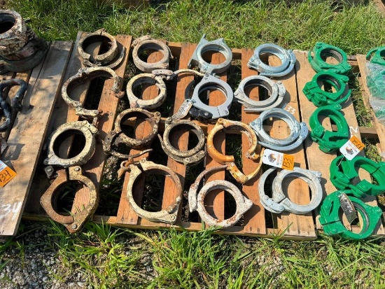 (17) Concrete Pipe Clamps