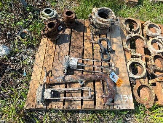 4" and 5" Clamps and Ball Check Valves