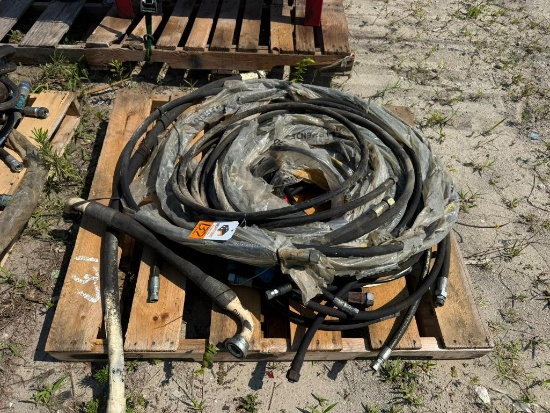 Pallet of Hydraulic Hose