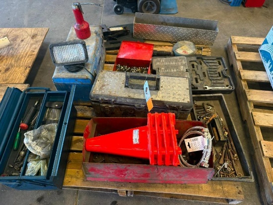 Pallet of Pump Tool Boxes