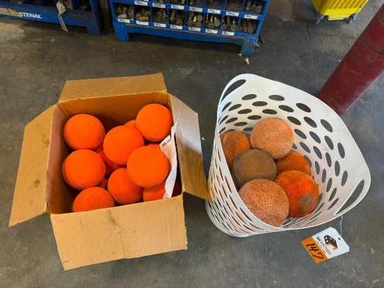 New and Used Concrete Pump Sponge Balls