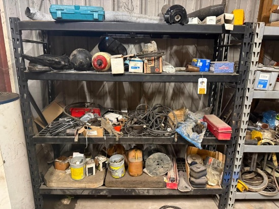 Shelf and Contents: Truck Parts