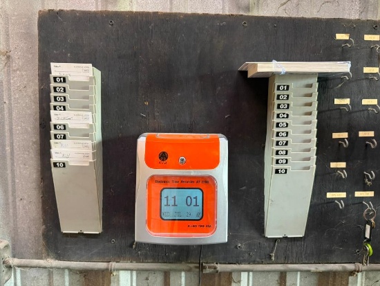 Allied Time Clock, Model AT-2700, Card Rack