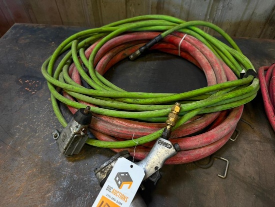 1/2" Impact Wrench, 3/8" Impact Wrench, Hose