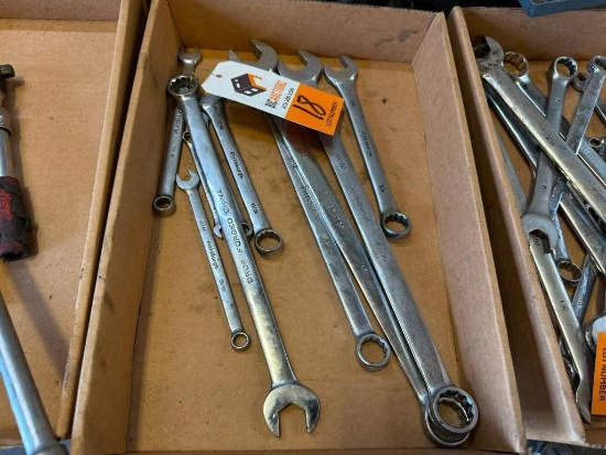 (10) Standard Pittsburgh Combination Wrenches, 5/16" to 1"