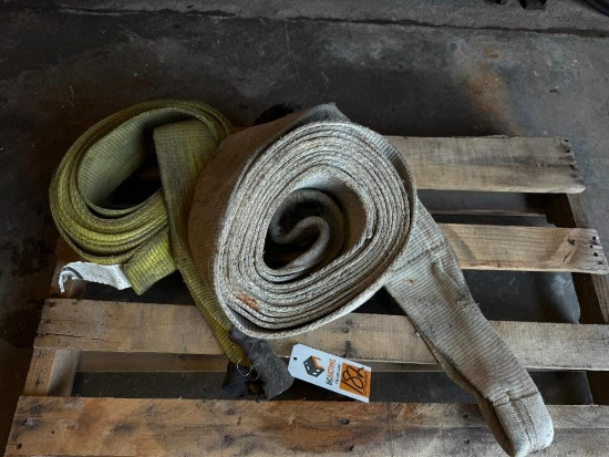 (2) Heavy Duty Tow Straps