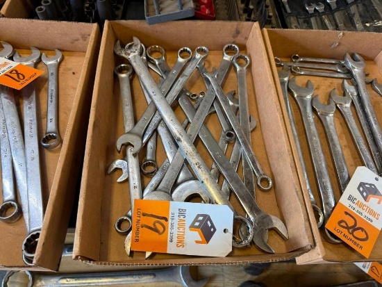 (16) Metric Pittsburgh Combination Wrenches, 7mm to 26mm