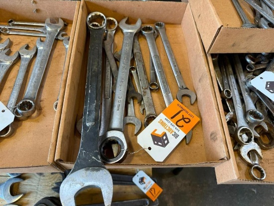 (12) Misc. Combination Wrenches