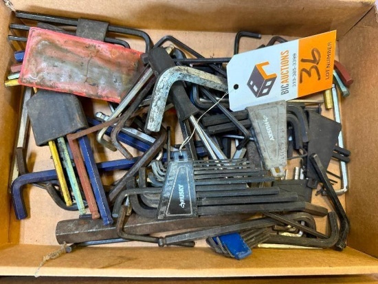 Box of Misc. Allen Wrenches