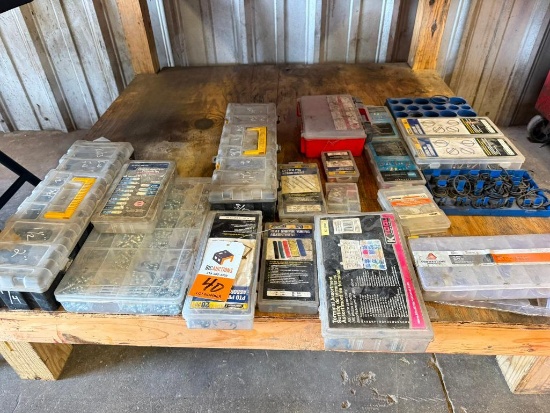Contents of Shelf: Grease Zirks, PTO Pins, O-Rings, Electrical Connectors