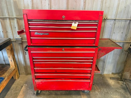 Snap-On Rolling Tool Chest, 7-Drawer Lower, 4-Drawer Upper