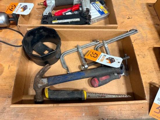 Strong Hand Clamps, Hammer, Misc.