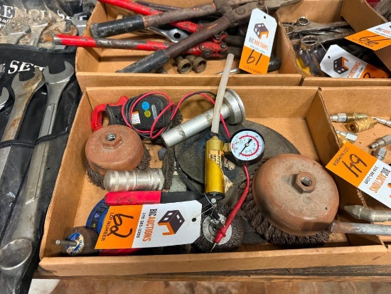 Wire Wheels, Cut-Off Blades, Misc. Tools