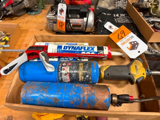 Torches, Caulking Gun, Caulk