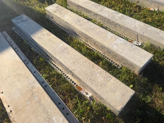 (1) 7 1/2" x 66" Jump Block Off, Smooth, 8-8 Hole Pattern, Precise/Wall-Ties Aluminum Concrete Forms