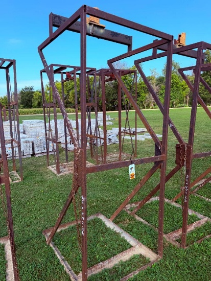 8' Form Basket with Bell, 50" x 39" x 102"
