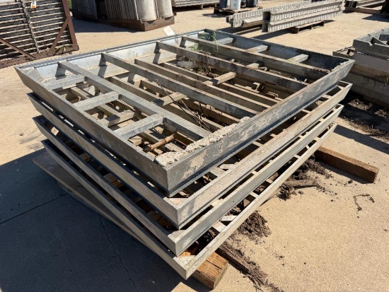(4) 48" x 60" Aluminum Window Bucks