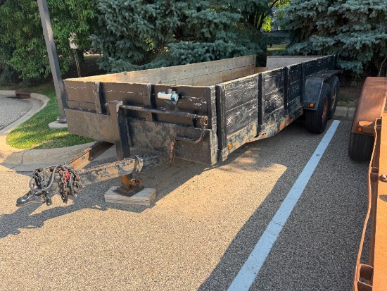 1998 DRSN 16ft Tandem Axle Trailer