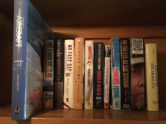 Military and Other books.