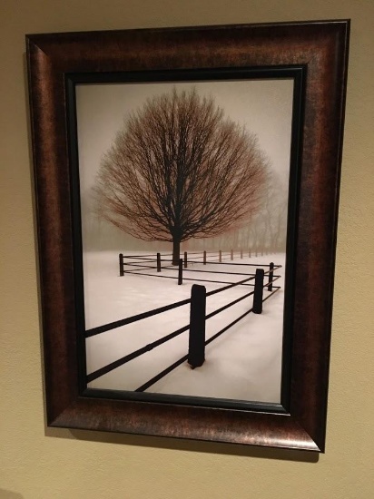 Framed Winter Print