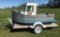 New Handcrafted tugboat & trailer