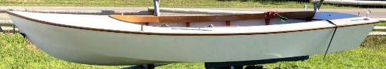 NEW HANDCRAFTED 14ft SAILBOAT with RUDDER
