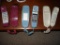 Assorted corded phones