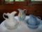 Assorted Ceramic Pitchers and Wash Basins