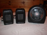 3 space heaters