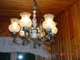 6 lamp Chandelier