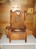 Wooden Childs Potty Chair