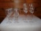 Wine glasses and flutes