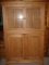 Solid Oak China Hutch