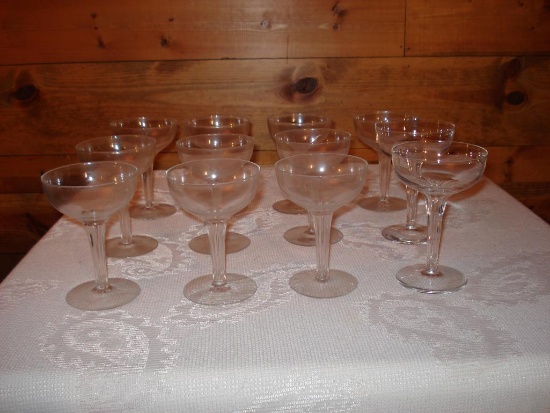 Cocktail glasses