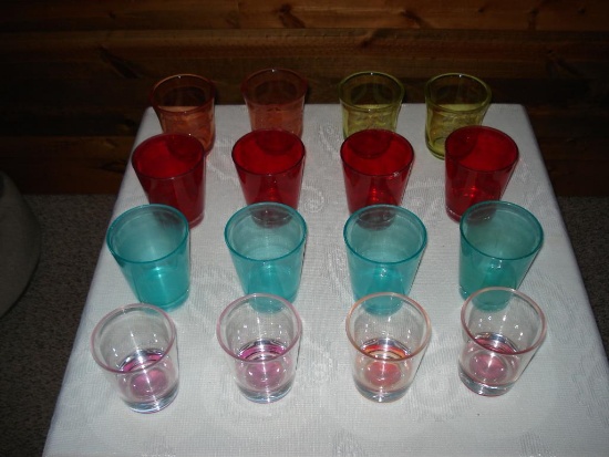Assorted Acrylic Cups