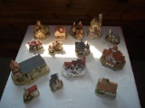 David Winter Collectibles - Village Shops and Maurice Wideman Collectible