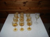 Assorted Crystal Wine Glasses