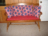 Ethan Allen Solid Wood Bench