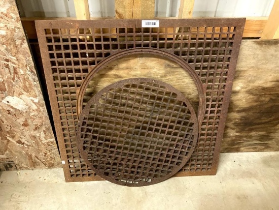 CAST IRON FLOOR/HEAT GRATE