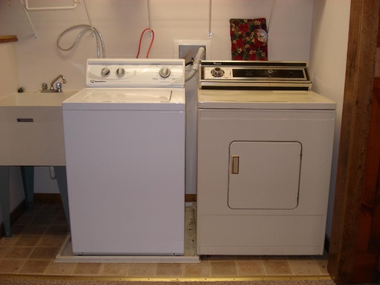 Speed Queen Washer and Whirlpool Dryer